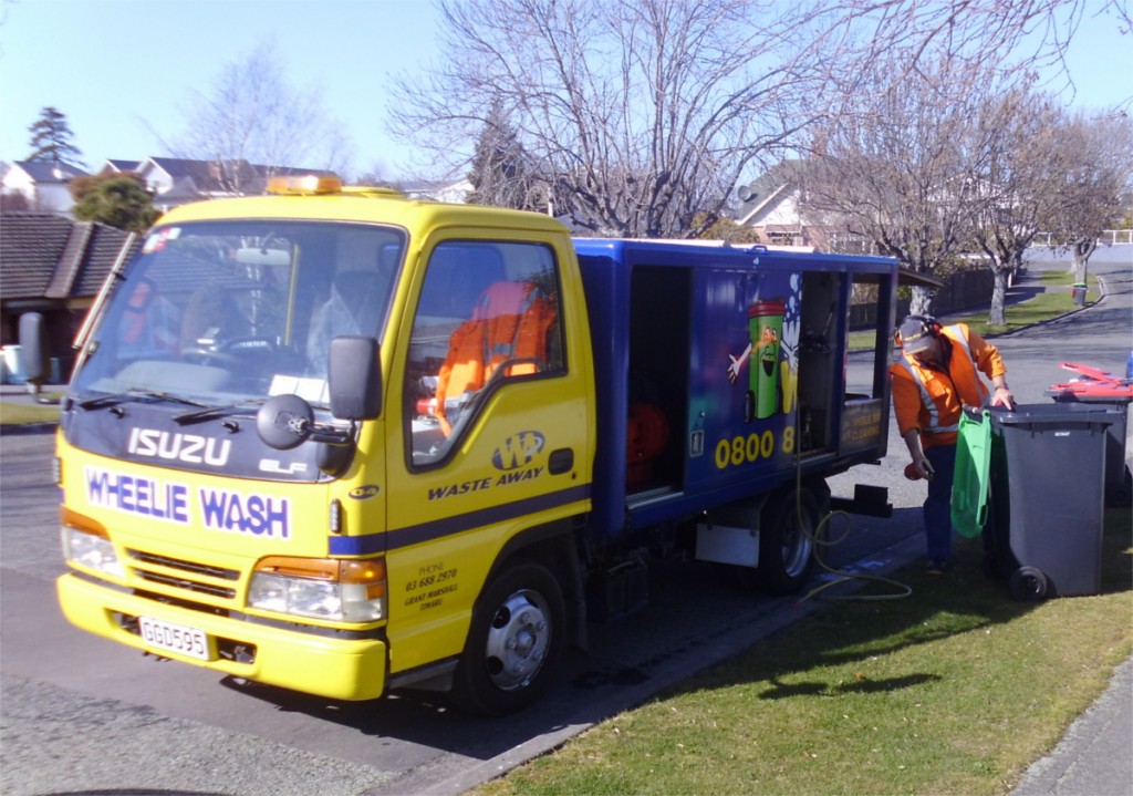 Wheelie Bin Washing Bin Cleaning WheelieWash