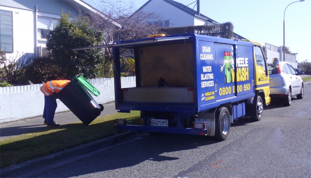 Wheelie Bin Washing Bin Cleaning WheelieWash